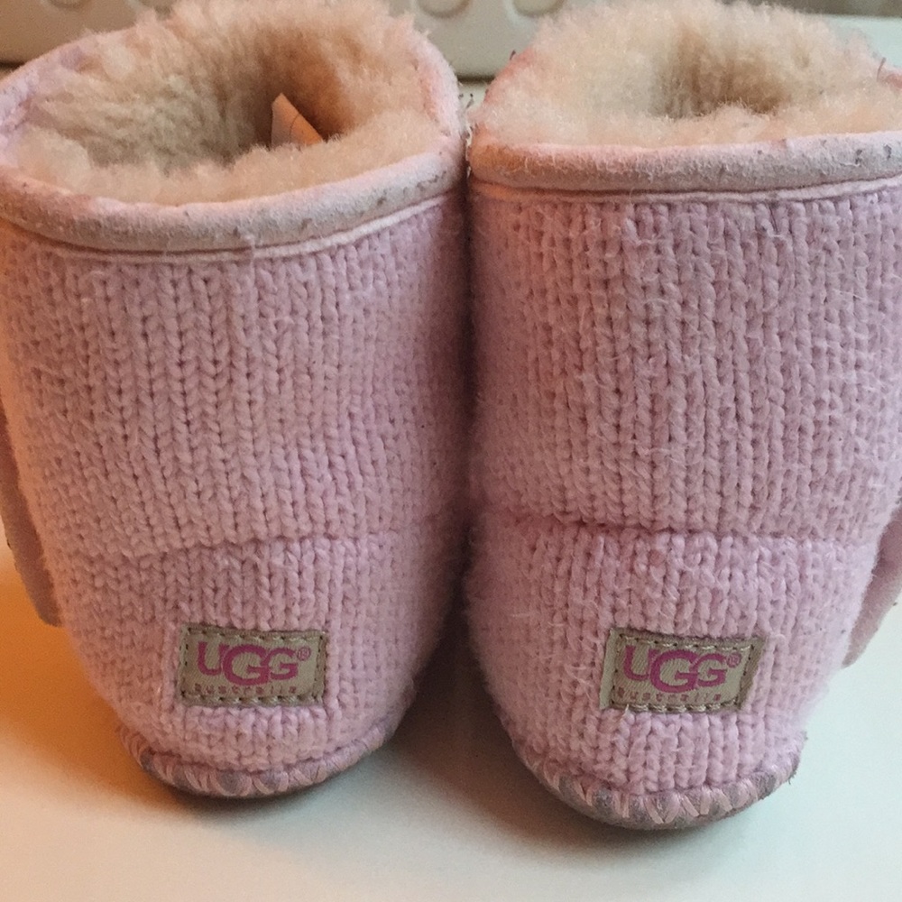 Pink toddler UGG boots